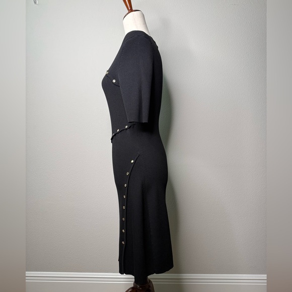 Maje Dress In Ribbed Knit - Picture 6 of 9